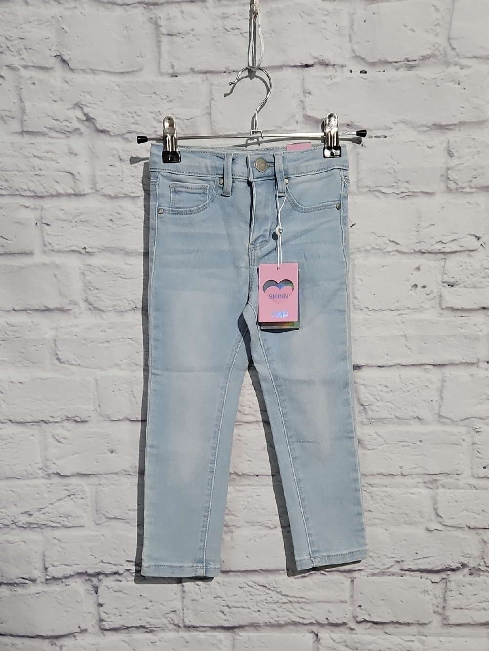YMI Light Blue Girls' Skinny Jeans